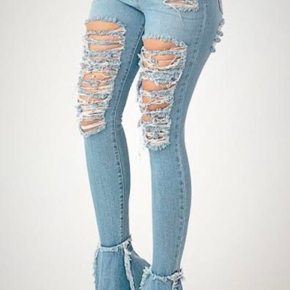 Lovely Flare Leg Jeans - Picture 5 of 5